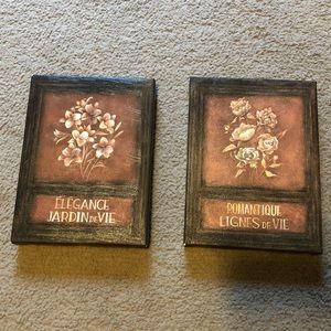 Set of 2 canvas prints